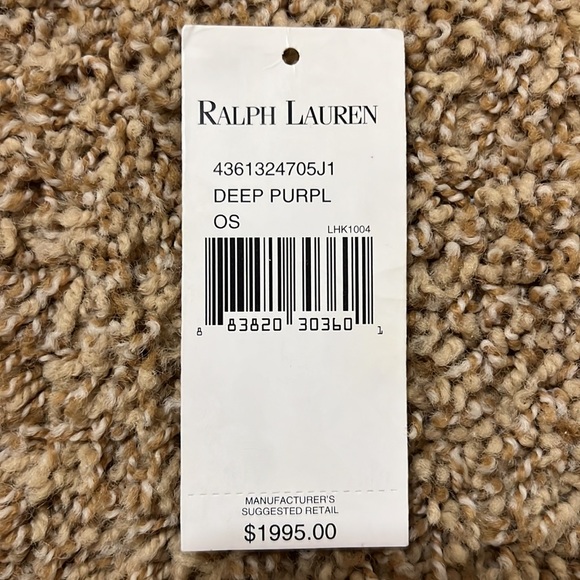 NWT Rare Ralph Lauren Purple Label Crocodile Skin Men Wallet Deep Purple - Picture 5 of 7